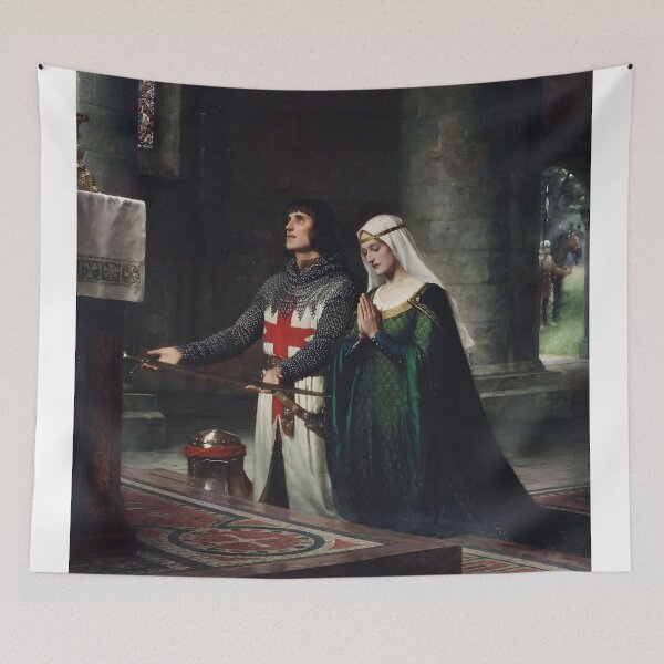 Item preview, Edmund Blair Leighton - The Dedication designed and sold by TeeARTHY.