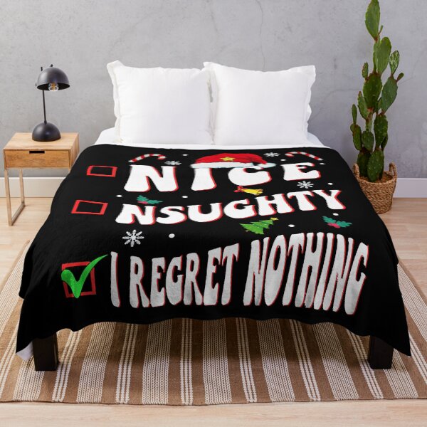 Item preview, Nice Naughty I Regret Nothing family christmas List santa designed and sold by IsraelCastro.
