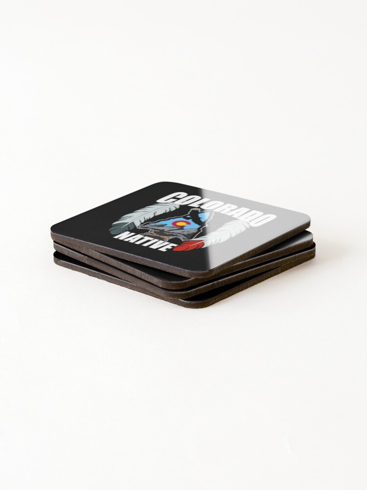 Thumbnail 4 of 5, Coasters (Set of 4), Colorado Native designed and sold by CarrieTDesigns.
