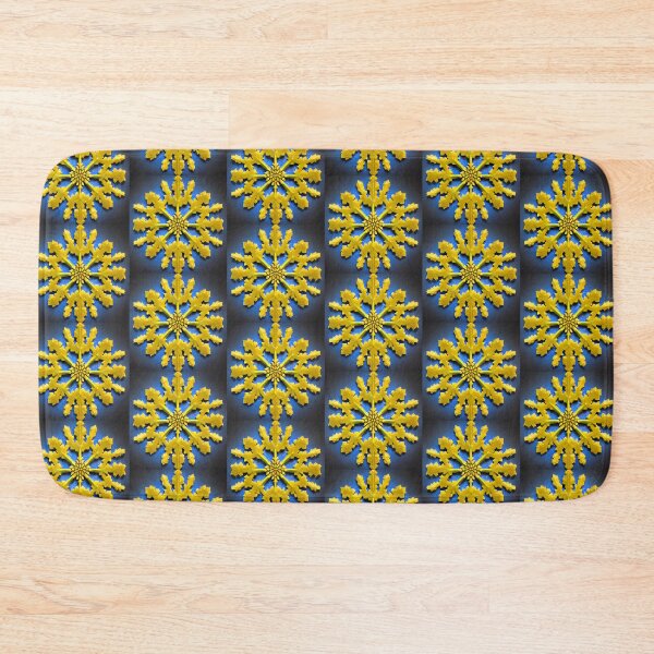 Item preview, Gold and Blue Snowflake designed and sold by NitaBond.