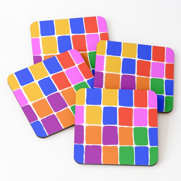 Item preview, Bright Blocks of Color designed and sold by ShikitaMakes.
