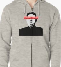 Sudadera con capucha y cremallera Líder Supremo Kim Jong Un