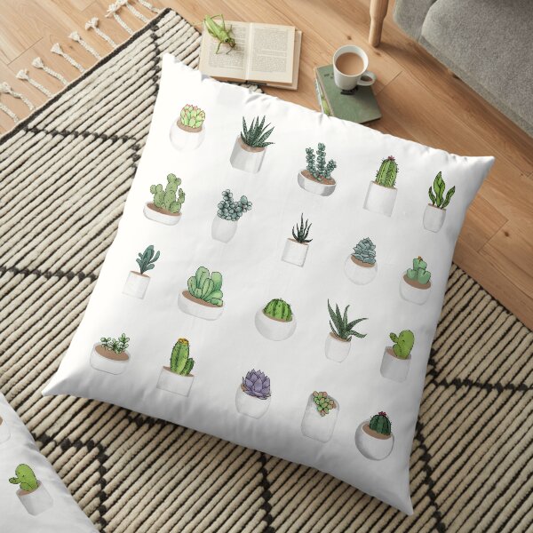 Esta pieza ha sido muy popular con las pegatinas que son perfectas para decorar tu agenda Cojines de suelo