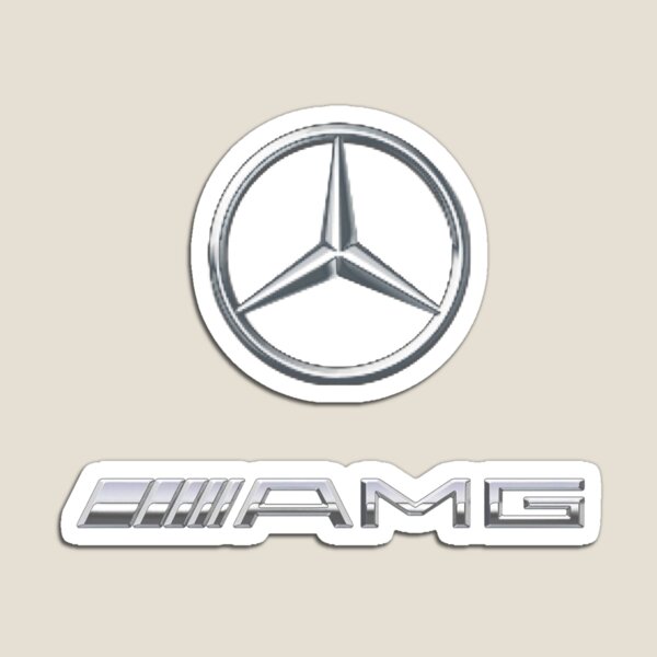 Mercedes Logo Sticker Decal Pin for Sale by tankarma