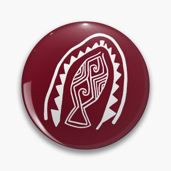 Item preview, Petroglyph Fish 1 - white designed and sold by Squirrel-Girl.