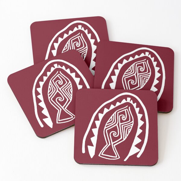 Item preview, Petroglyph Fish 1 - white designed and sold by Squirrel-Girl.