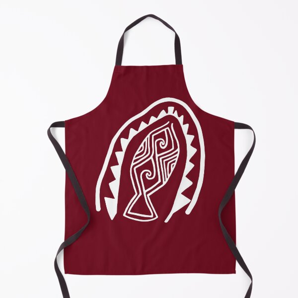 Item preview, Petroglyph Fish 1 - white designed and sold by Squirrel-Girl.