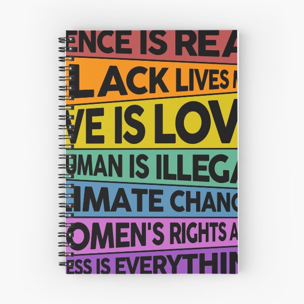 Item preview, Science is real! Black lives matter! Love is love! No human is illegal! Climate Change is real! Women's rights are human rights! Kindness is everything! designed and sold by Dolphin Graphic.