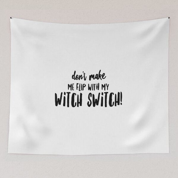 Item preview, Halloween Don't Make Me Flip With My Witch Switch! designed and sold by miracletee.