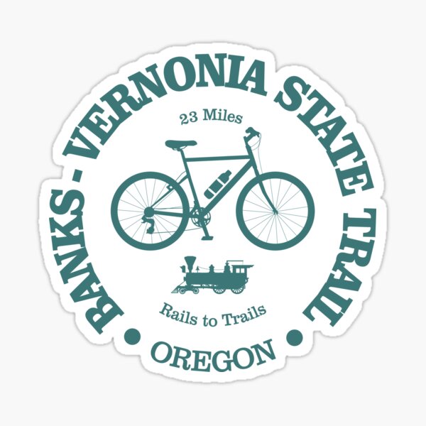 Item preview, Banks-Vernonia State Trail (cycling) designed and sold by curranmorgan.