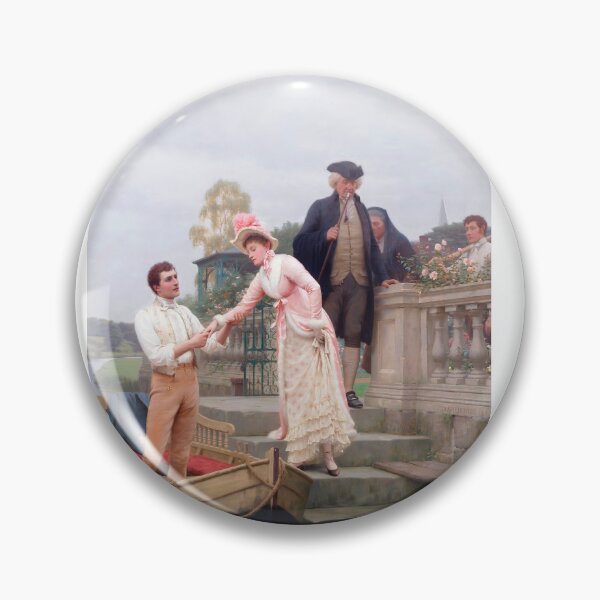 Item preview, Lay Thy Sweet Hand In Mine And Trust In Me (1891) Edmund Blair Leighton  designed and sold by TeeARTHY.