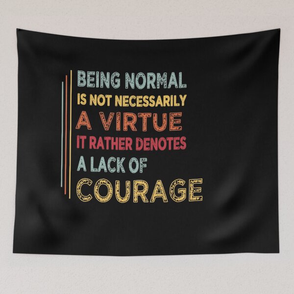 Item preview, Practical Magic Aunt Frances Quote- 'Being Normal' designed and sold by Hecate-Emporium.