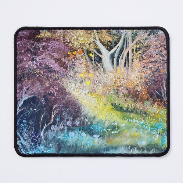 Item preview, Magical, Summer glade, oil painting designed and sold by OilPaintsHatts.