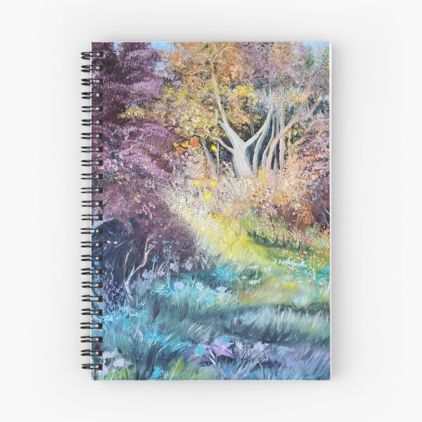 Item preview, Magical, Summer glade, oil painting designed and sold by OilPaintsHatts.