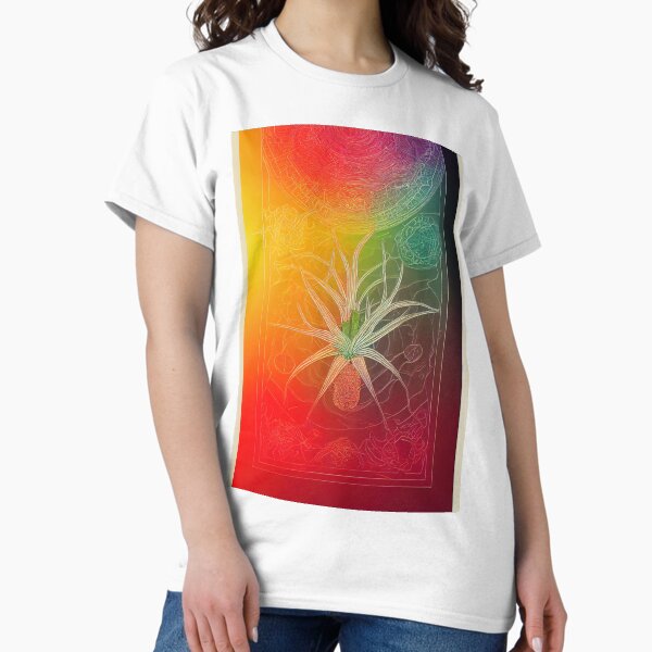 Sacred Psychedelic Cactus Classic T-Shirt