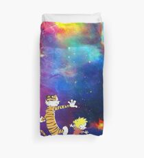 Calvin and Hobbes Nebula Duvet Cover