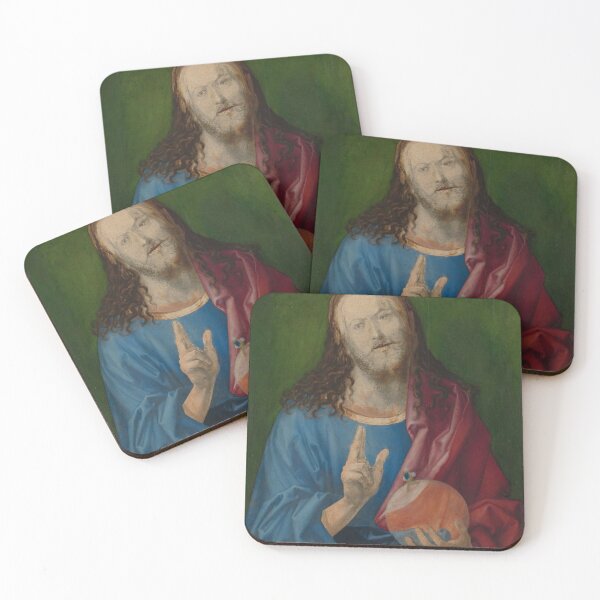 Item preview, Salvator Mundi Jesus Christ by Albrecht Dürer designed and sold by vintagemother.