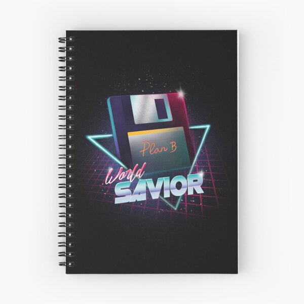 Artikelvorschau, 80er Weltretter - Retro Wave Diskette - Computerfreak entworfen und verkauft von MiniPant.