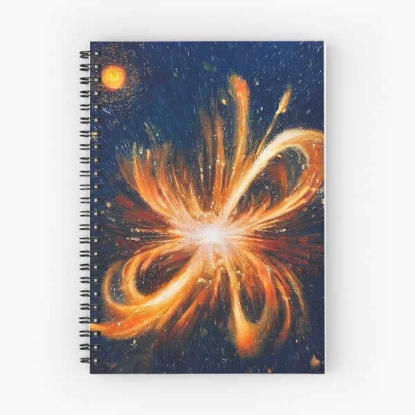 Item preview, Impressionistic exploding universe designed and sold by Elbenlady.