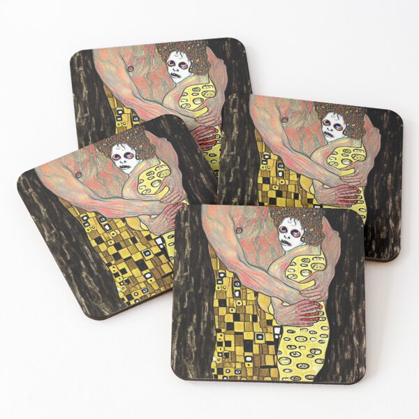 Item preview, Zombie drawing, Gustav Klimt style designed and sold by cutenevil.