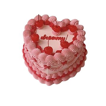 Heart Shaped Japanese Cherry Blossom Birthday Cake - CakeCentral.com