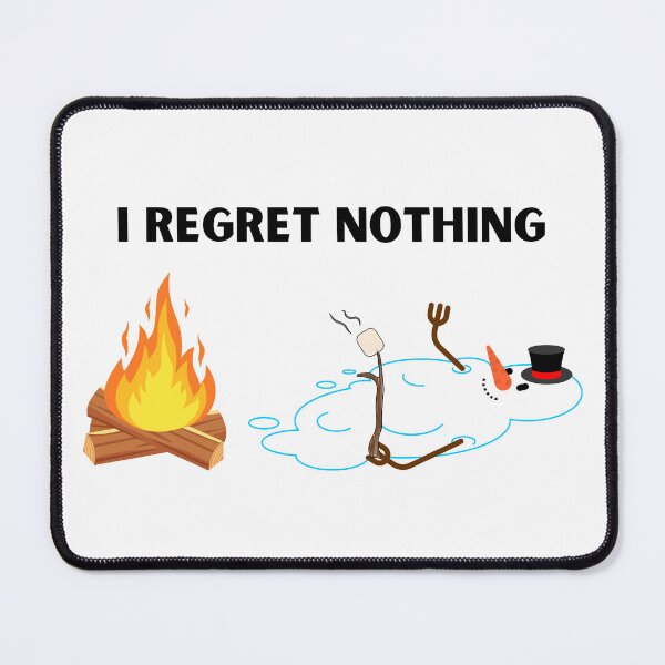 Item preview, I Regret Nothing Melted Snowman designed and sold by SimpleSteve.