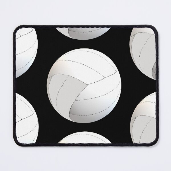 Item preview, Volleyball Lovers Floating Volleyball (Black Background) designed and sold by ArtByLM.
