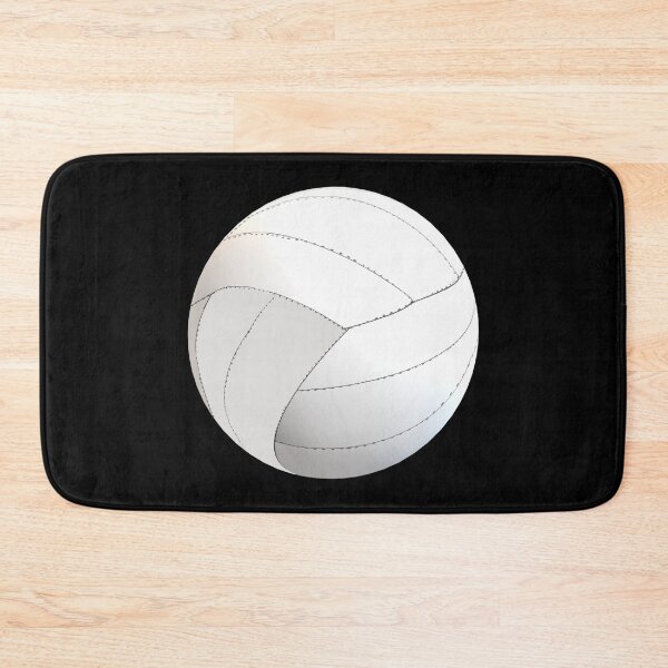 Item preview, Volleyball Lovers Floating Volleyball (Black Background) designed and sold by ArtByLM.