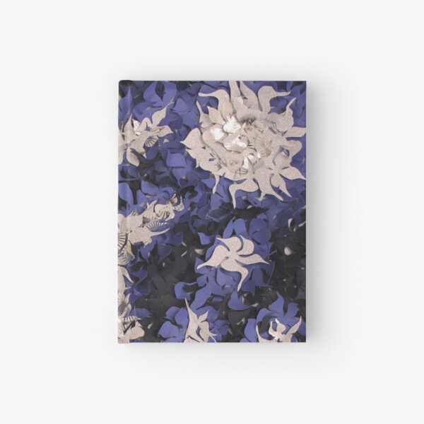 Midnight flowers Hardcover Journal