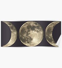 The triple moon Poster
