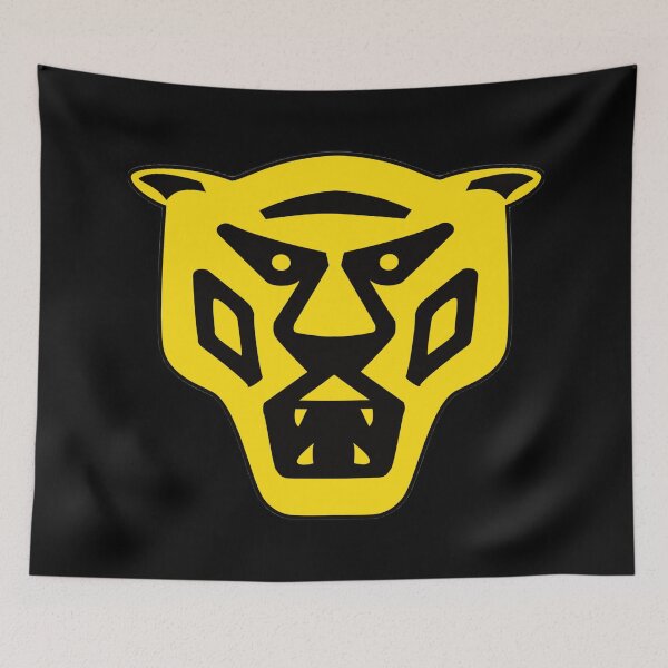 Item preview, Yellow Silhouette of an Angry Tiger designed and sold by Dven-Clothes.