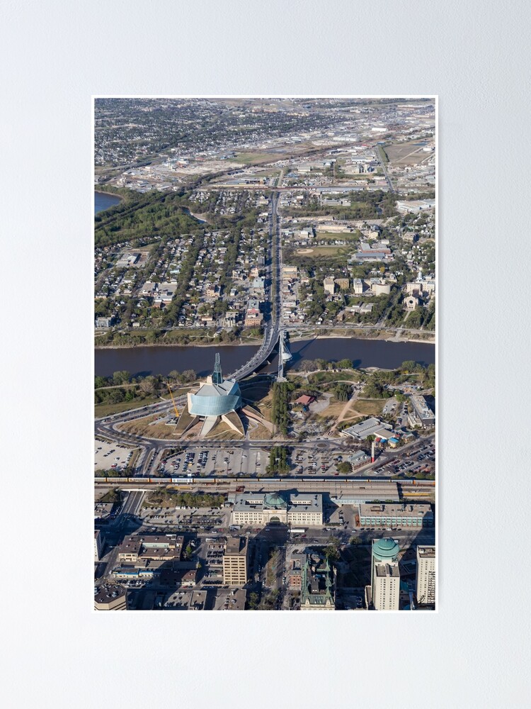 "Downtown Winnipeg" Poster for Sale by jakman202 Redbubble