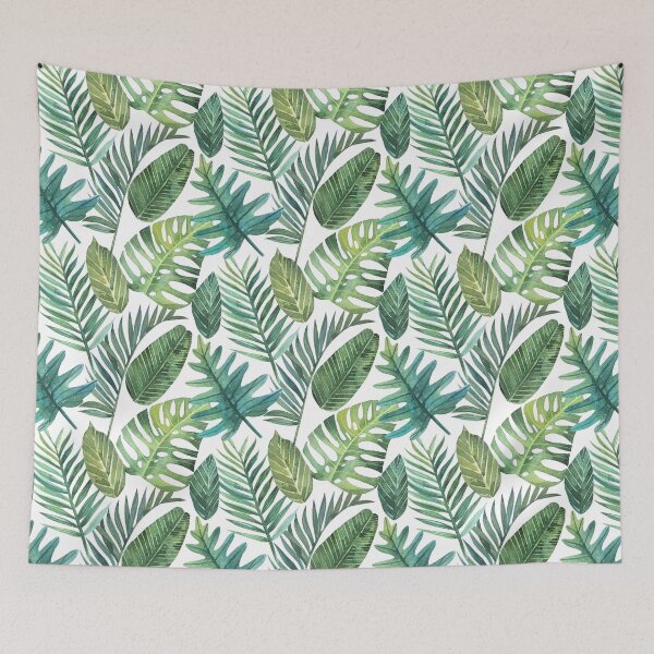 Item preview, Vibrant Tropical Leaves Pattern designed and sold by Cloud9hopper.