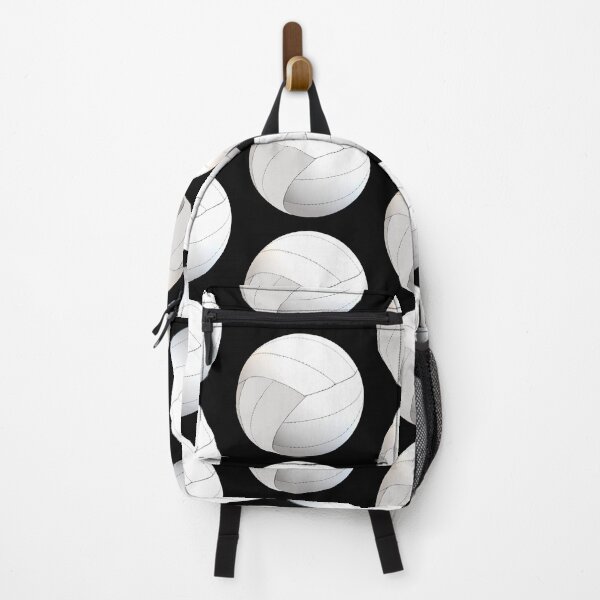 Item preview, Volleyball Lovers Floating Volleyball (Black Background) designed and sold by ArtByLM.
