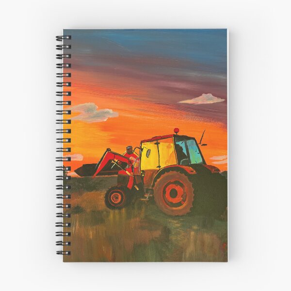 Item preview, Tractor Sunset designed and sold by Michelle Croner.
