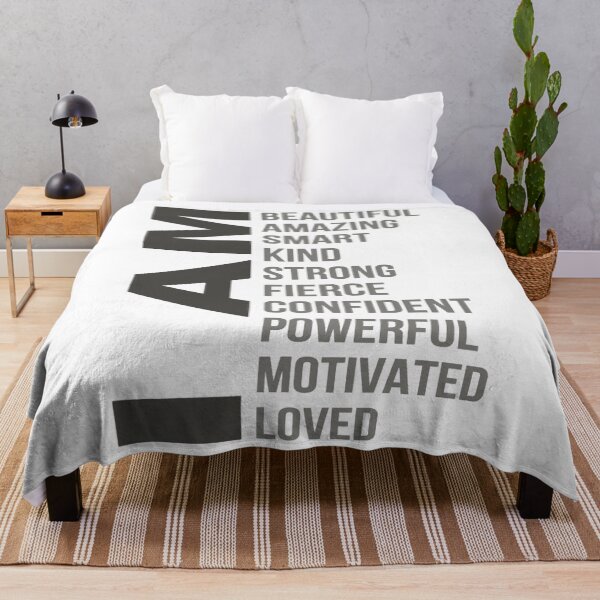 Item preview, I Am Beautiful Amazing Smart Kind Strong Powerfull Loved designed and sold by ArcWarden-art.