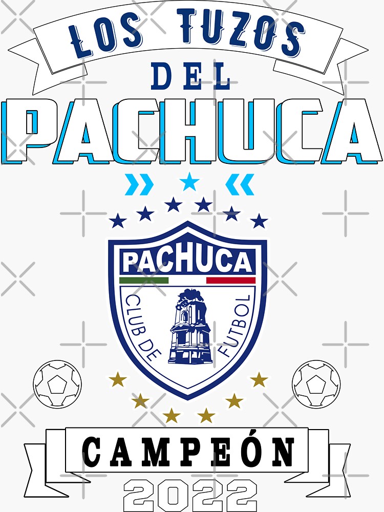 "Playera Tuzos del Pachuca Campeones 2022 Futbol Mexicano" Sticker for