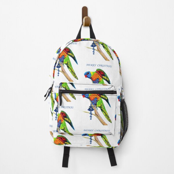 Item preview, Festive Rainbow Lorikeet designed and sold by Linda Callaghan.
