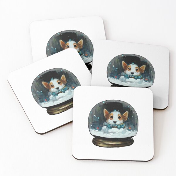 Item preview, Cute Crogi Snow Globe designed and sold by Paint-of-Heart.