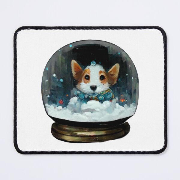 Item preview, Cute Crogi Snow Globe designed and sold by Paint-of-Heart.
