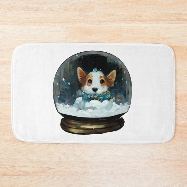 Item preview, Cute Crogi Snow Globe designed and sold by Paint-of-Heart.