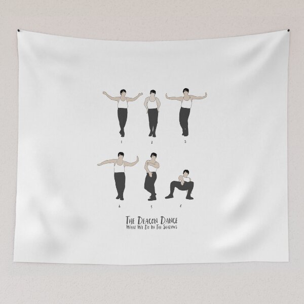 Item preview, What we do in the Shadows - Deacon Dance designed and sold by ComedyQuotes.