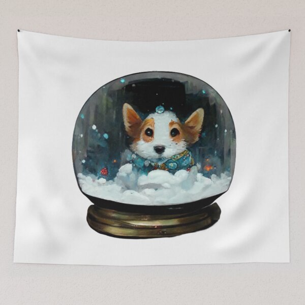 Item preview, Cute Crogi Snow Globe designed and sold by Paint-of-Heart.