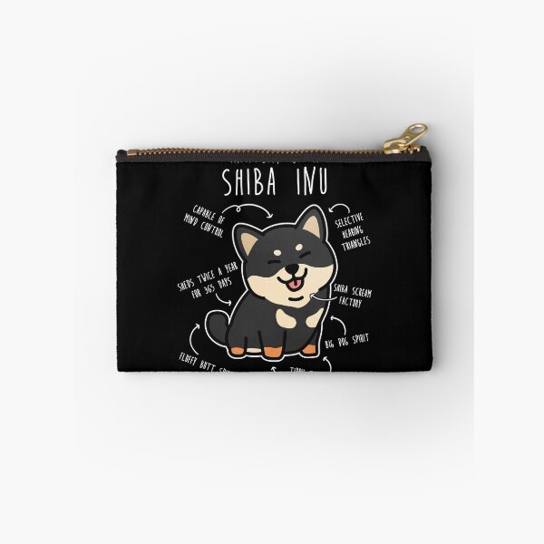 Item preview, Black and Tan Shiba Inu Dog Anatomy designed and sold by Clara Hollins.