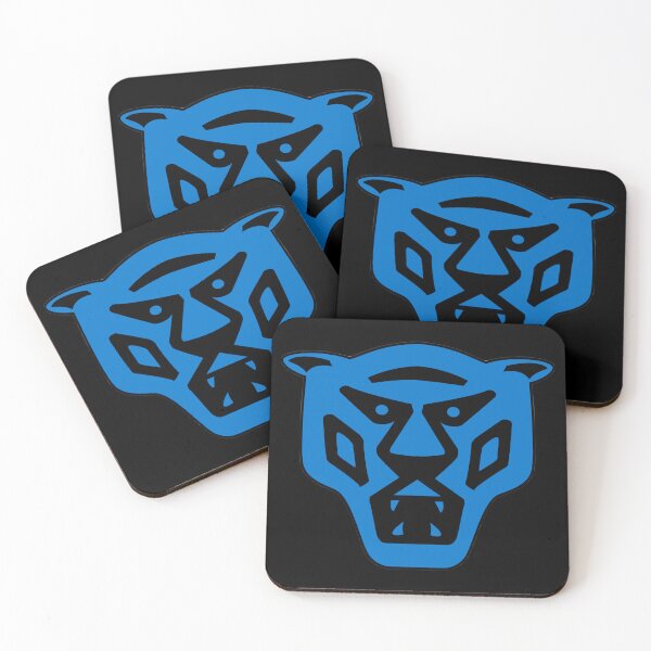 Item preview, Blue Silhouette of an Angry Tiger designed and sold by Dven-Clothes.