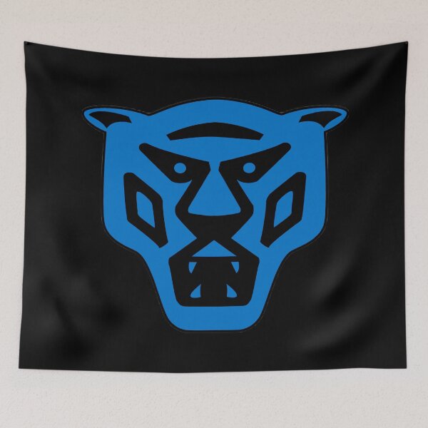 Item preview, Blue Silhouette of an Angry Tiger designed and sold by Dven-Clothes.