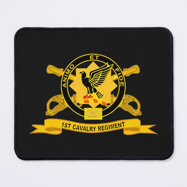 Item preview, Army - 1st Cavalry Regiment w Br - Ribbon designed and sold by JosephYoungr.