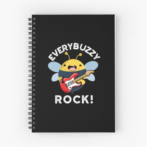 Item preview, Every Buzzy Rock Funny Bee Puns (Dark BG) designed and sold by punnybone.