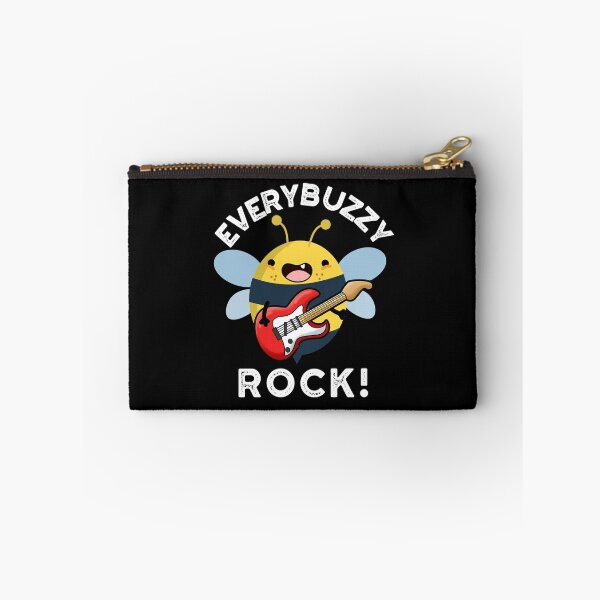 Item preview, Every Buzzy Rock Funny Bee Puns (Dark BG) designed and sold by punnybone.