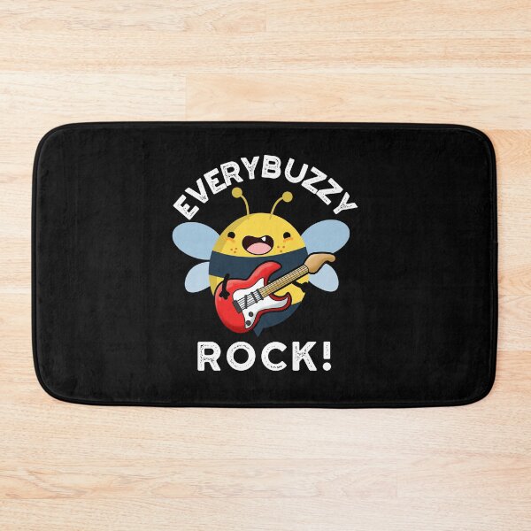 Item preview, Every Buzzy Rock Funny Bee Puns (Dark BG) designed and sold by punnybone.